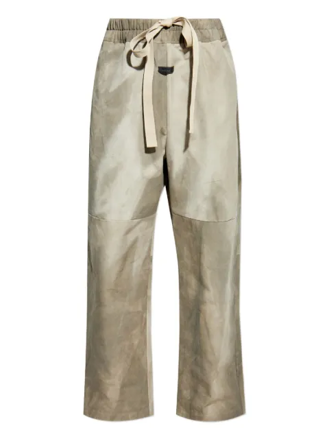 Fear Of God Split Knee drawstring trousers Green FG25FW35355CMD