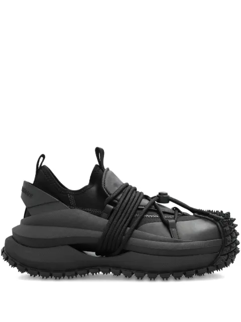 Emporio Armani lace-up studded sneakers Black EM003915AF20463