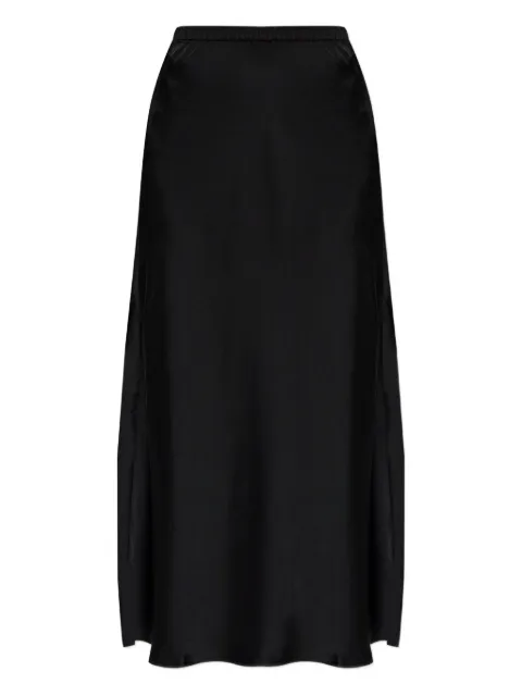 SAMSOE SAMSOE bias-cut midi skirt Black F25300078