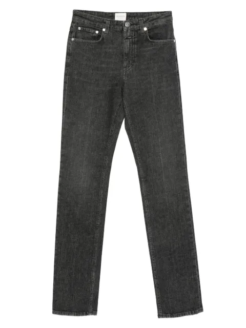 Closed logo-patch jeans Black C210080553L
