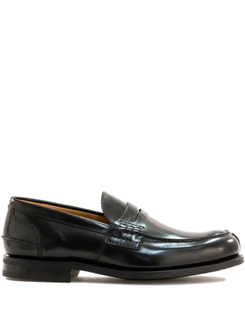 Church's penny-strap leather loafers Black EDC139FG000009LG