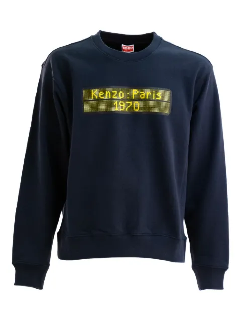 Kenzo cotton sweatshirt Blue FF65SW2564MC
