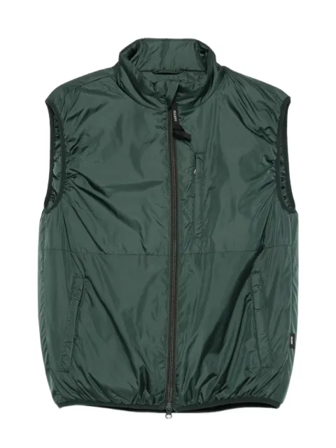 ASPESI Jil zip-fastening gilet Green W5IG1997961C9