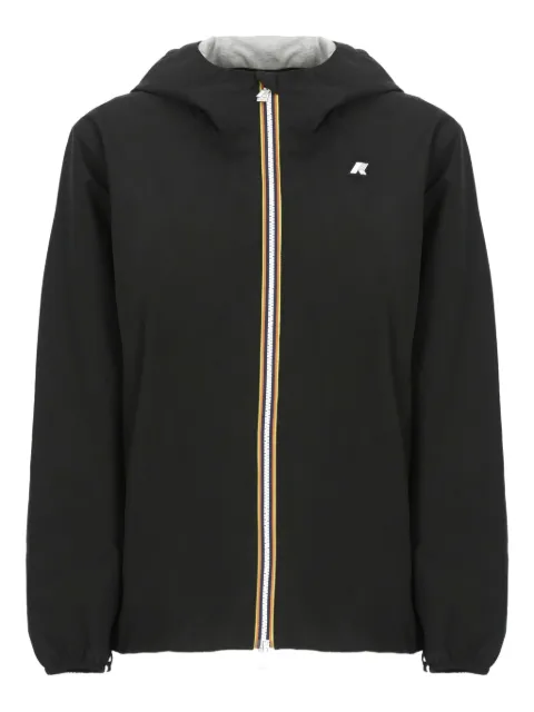 K-Way Marguerite hooded zip-front jacket Black K8138PW