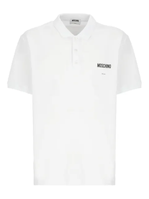 Moschino three-button logo polo shirt White 160152421001