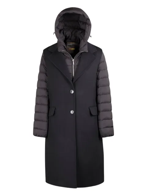 Moorer Jaya-CWX hooded quilted wool vest-coat set Grey MODCA100238TEPAK93