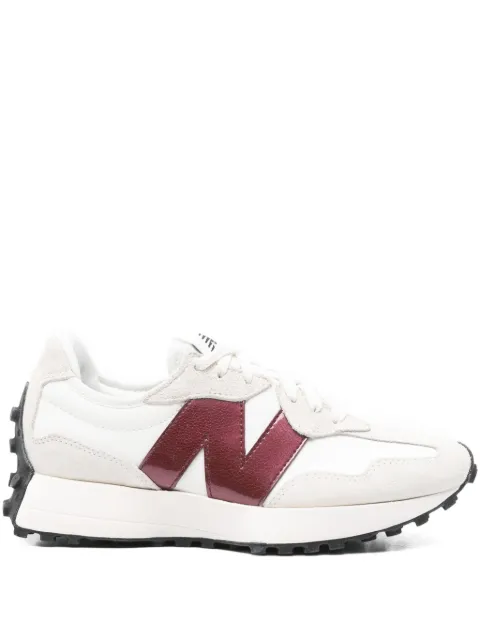 New Balance 327 logo-patch sneakers White WS327JWC