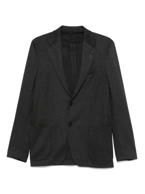 Lardini two-button patch-pocket jacket Grey CN949E11CN65700
