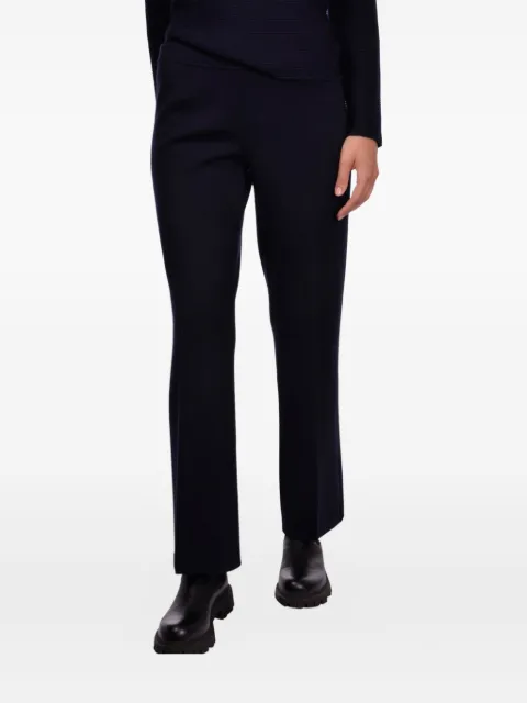 Gran Sasso flat-waistband straight trousers Blue 5726414276