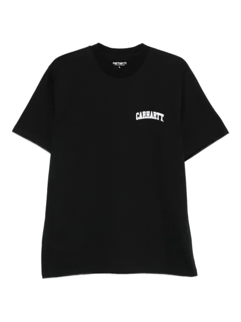 Carhartt WIP logo-print cotton T-shirt Black I036110