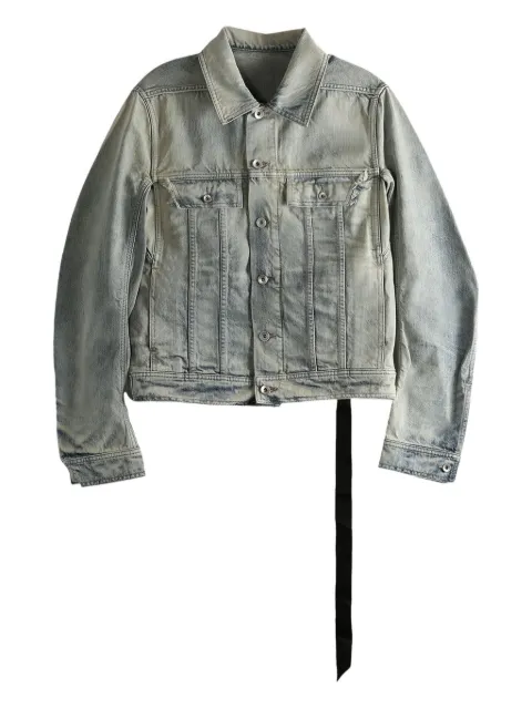 Rick Owens DRKSHDW cotton denim jacket Grey DS02E7701DMP