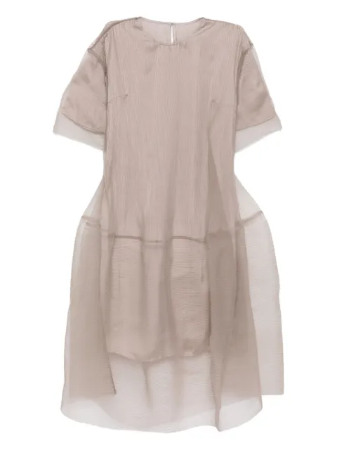 JNBY A-line short-sleeves dress Neutrals 5P7G11780
