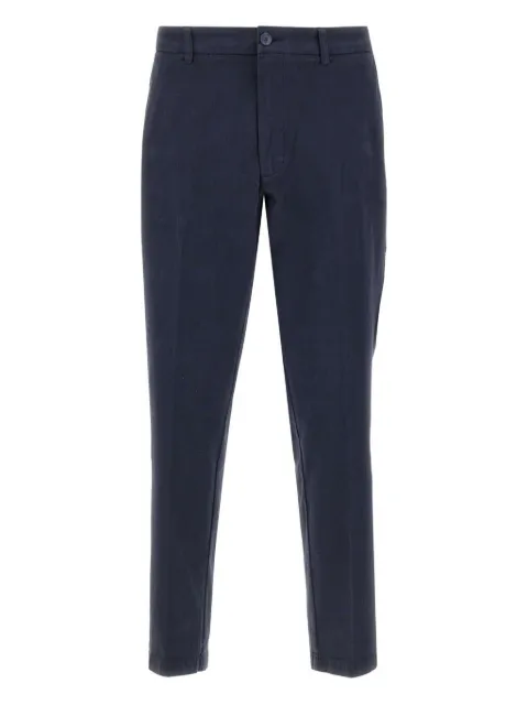 BOSS cotton-blended trousers Blue 50543312