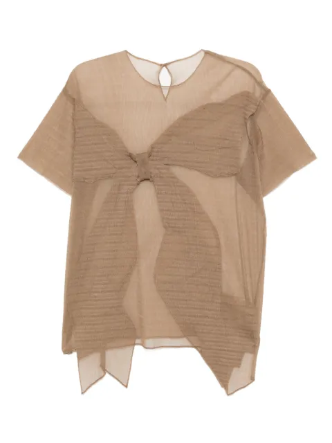 JNBY short-sleeves T-shirt Brown 5P8112680