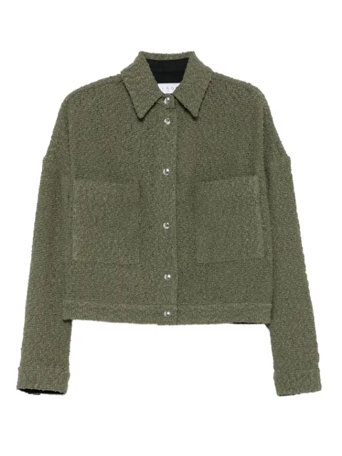 IRO textured pocket jacket Green PABLIWP07GRE57