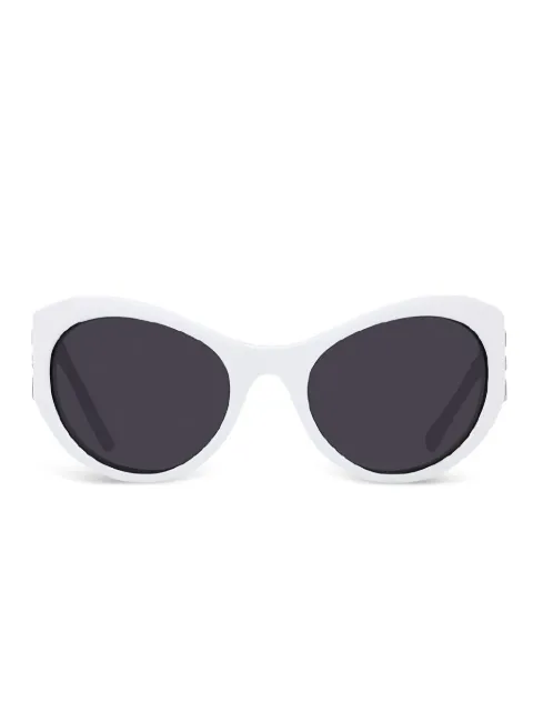 Givenchy Eyewear oval-frame sunglasses White GV40073I21A