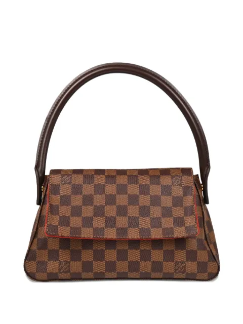 Louis Vuitton Pre-Owned 2006 Damier mini Looping handbag Brown 186372