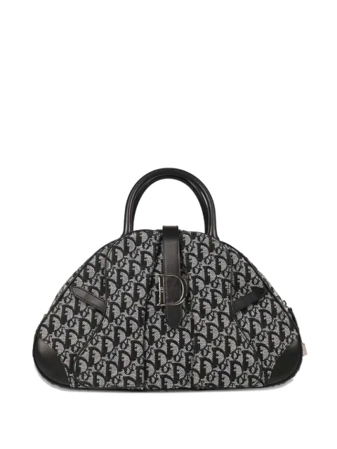 Christian Dior Pre-Owned 2002 Double Saddle handbag Black 177082