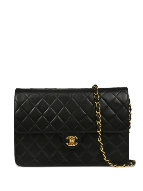 CHANEL Pre-Owned 2000 medium matelassé shoulder bag Black 6332784