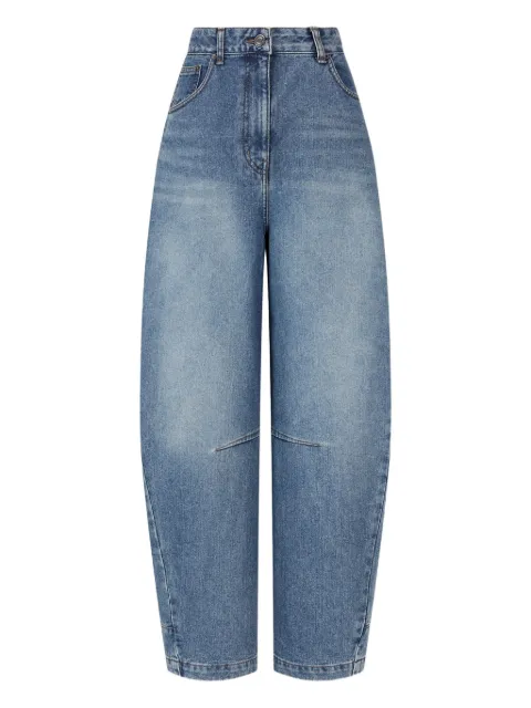TOMBOY adjustable-back tapered jeans Blue 9105362103