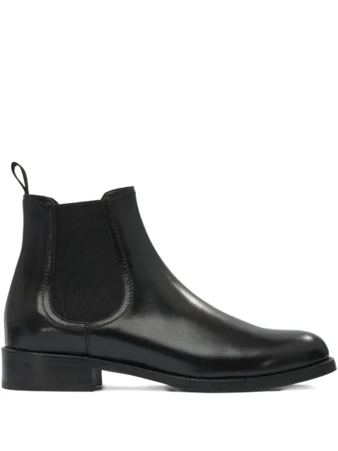 Maretto elastic-panel leather Chelsea boots Black 2291NEWHALFNERO