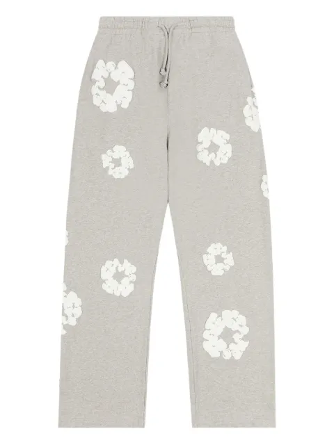 Denim Tears wreath-print track pants Grey DT160