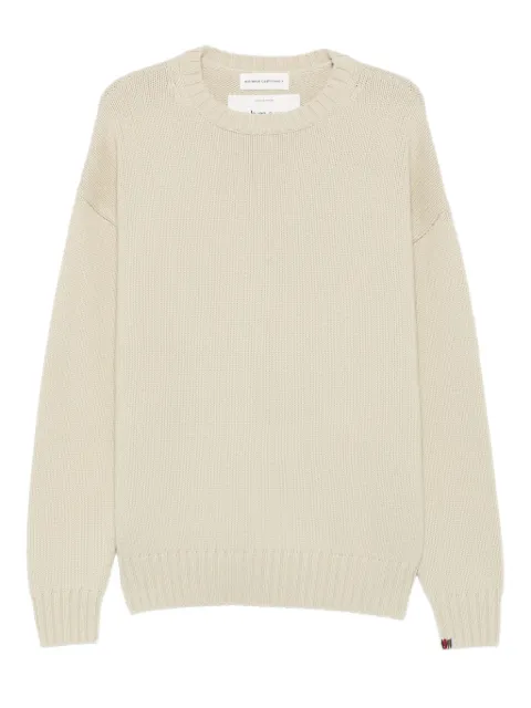 extreme cashmere round-neck cashmere sweater Green 383