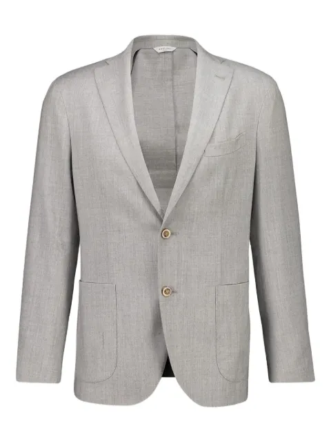 Boglioli SUIT 2 BUTTONS VIRGIN WOOL AND SILK Grey N13C2EFB3113