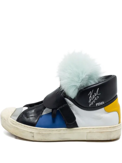 Fendi Pre-Owned Karlito sneakers White 737561