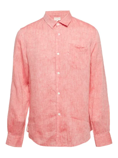 Derek Rose linen shirt Pink 1162952