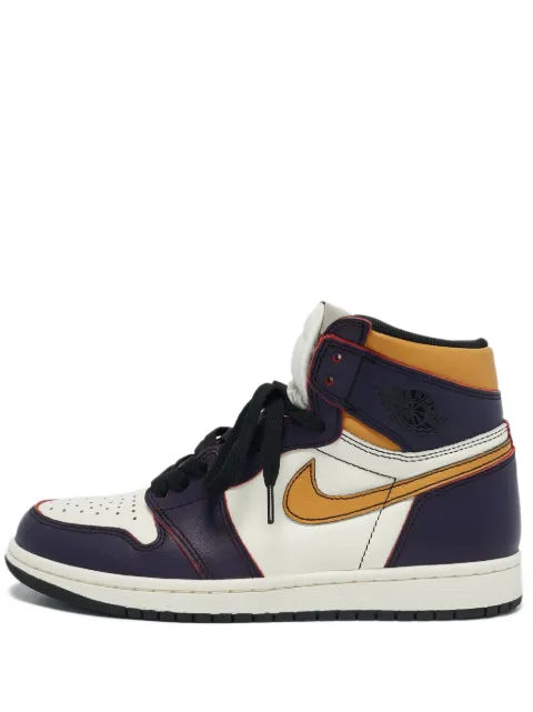 Jordan x Nike Air Jordan 1 leather sneakers Blue 1127288