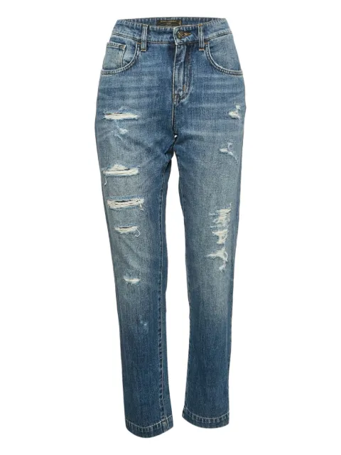 Dolce & Gabbana Pre-Owned 2024 distressed-effect jeans Blue 1150249
