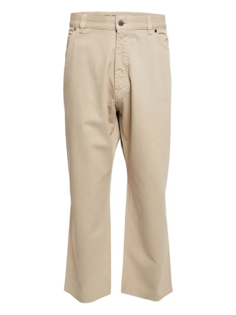 Ermenegildo Zegna Vintage cotton trousers Neutrals 1079879
