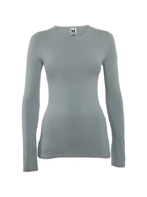Missoni Pre-Owned stretch-knit sweatshirt Grey 1134663