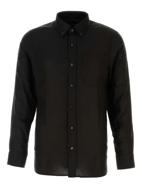 TOM FORD button-down shirt Black HSO001FMT058