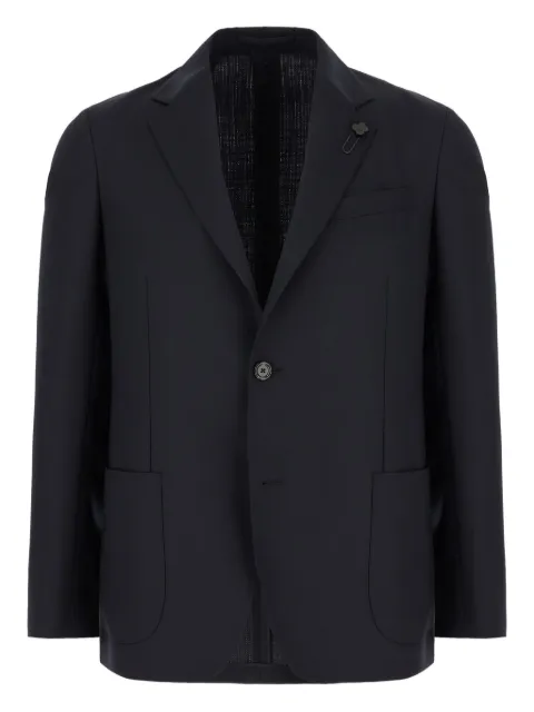 Lardini single-breasted blazer Blue CN6202ECN64703