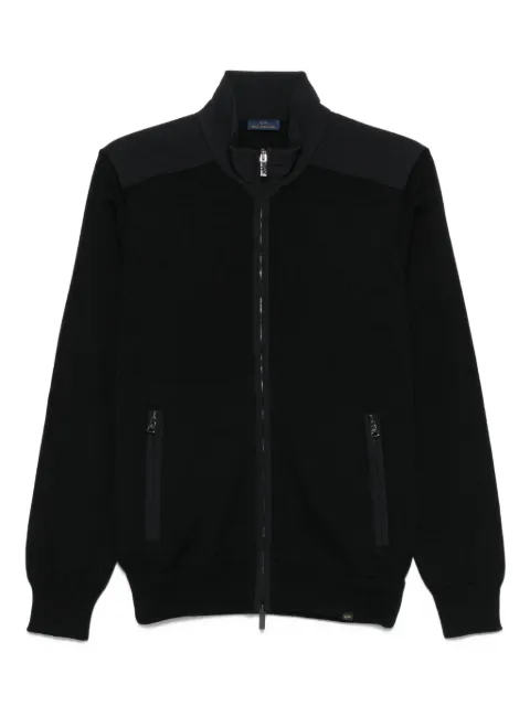 Paul & Shark wool zip-up cardigan Black 99311022