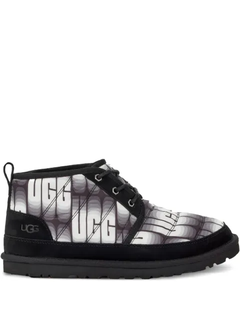 UGG Neumel LTA Wavelength Chukka "Black/White" boots Black 1137392BWHT