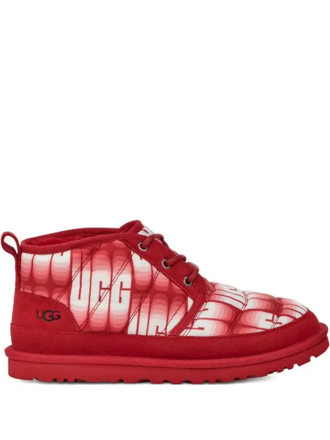UGG Neumel LTA Wavelength Chukka "Red/White" boots Red 1137392SRWT