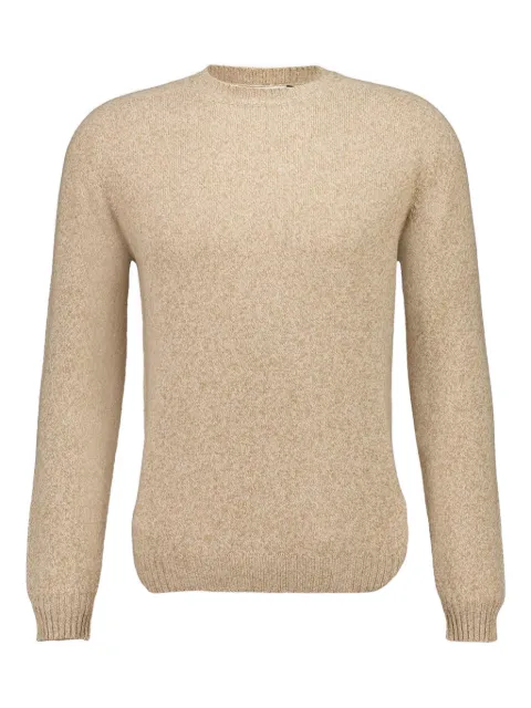 Boglioli crew-neck wool-cashmere-blend sweater Neutrals 91445FB58040260