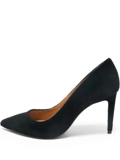 Polo Ralph Lauren Vintage 100mm velvet pointed-toe pumps Black 1156140