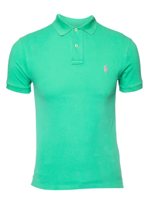 Polo Ralph Lauren Vintage cotton-piqué polo shirt Green 620304