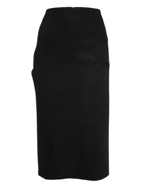 Diane Von Furstenberg Vintage wool skirt Black 972213