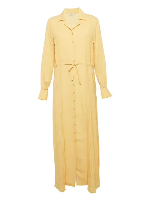 Holzweiler button-fastening maxi dress Yellow 1162824