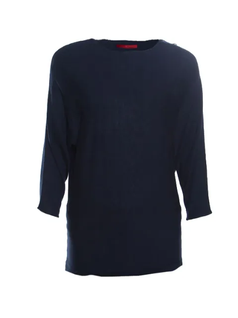 Carolina Herrera Vintage crew-neck sweater Blue 159145