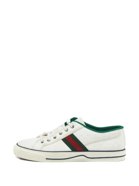Gucci Pre-Owned Tennis 1977 monogram sneakers White 1161042