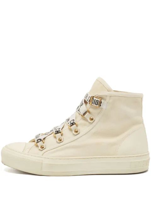 Christian Dior Pre-Owned 2023 logo-laces sneakers White 1135211