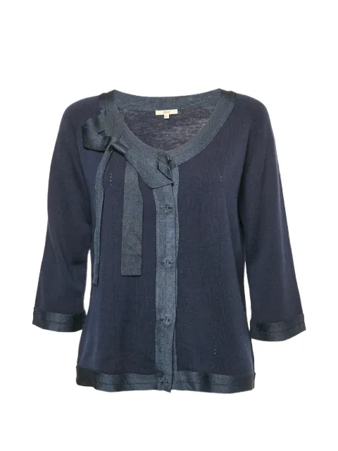 Kenzo Pre-Owned button-fastening top Blue 1152365