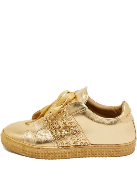 Philipp Plein studded leather sneakers Yellow 1159771