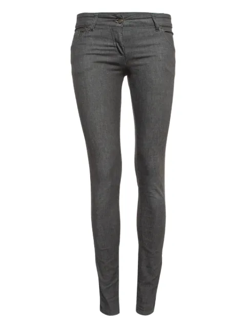 Stella McCartney Pre-Owned 2016 five-pocket jeans Grey 995589